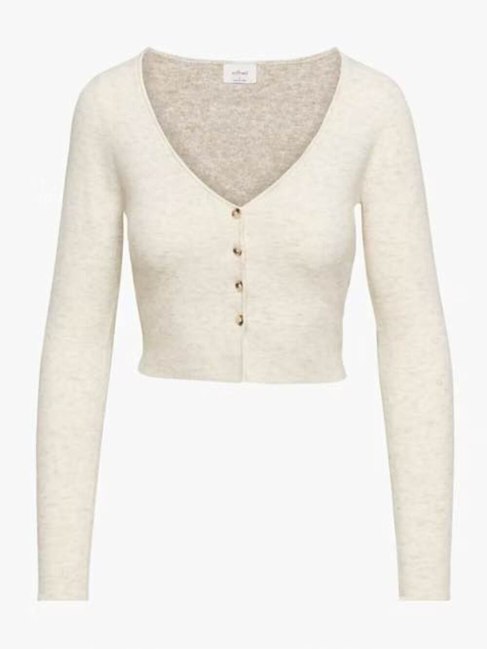 Aritzia Wilfred Santorini Cardigan in Heather Birch (2XS)